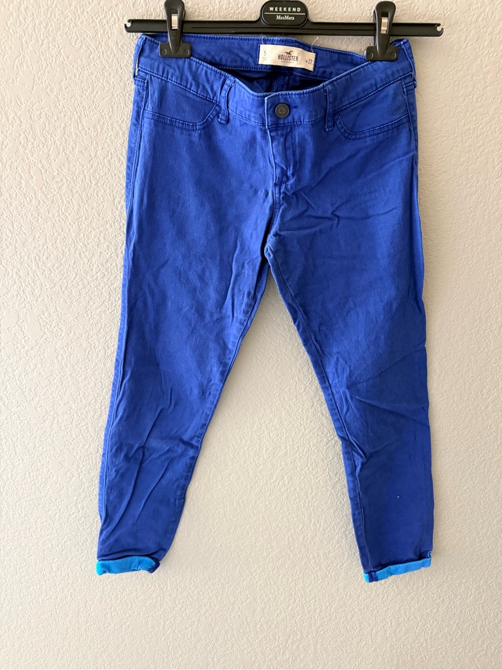 Hollister Royal Blue Women's Skinny Jeans